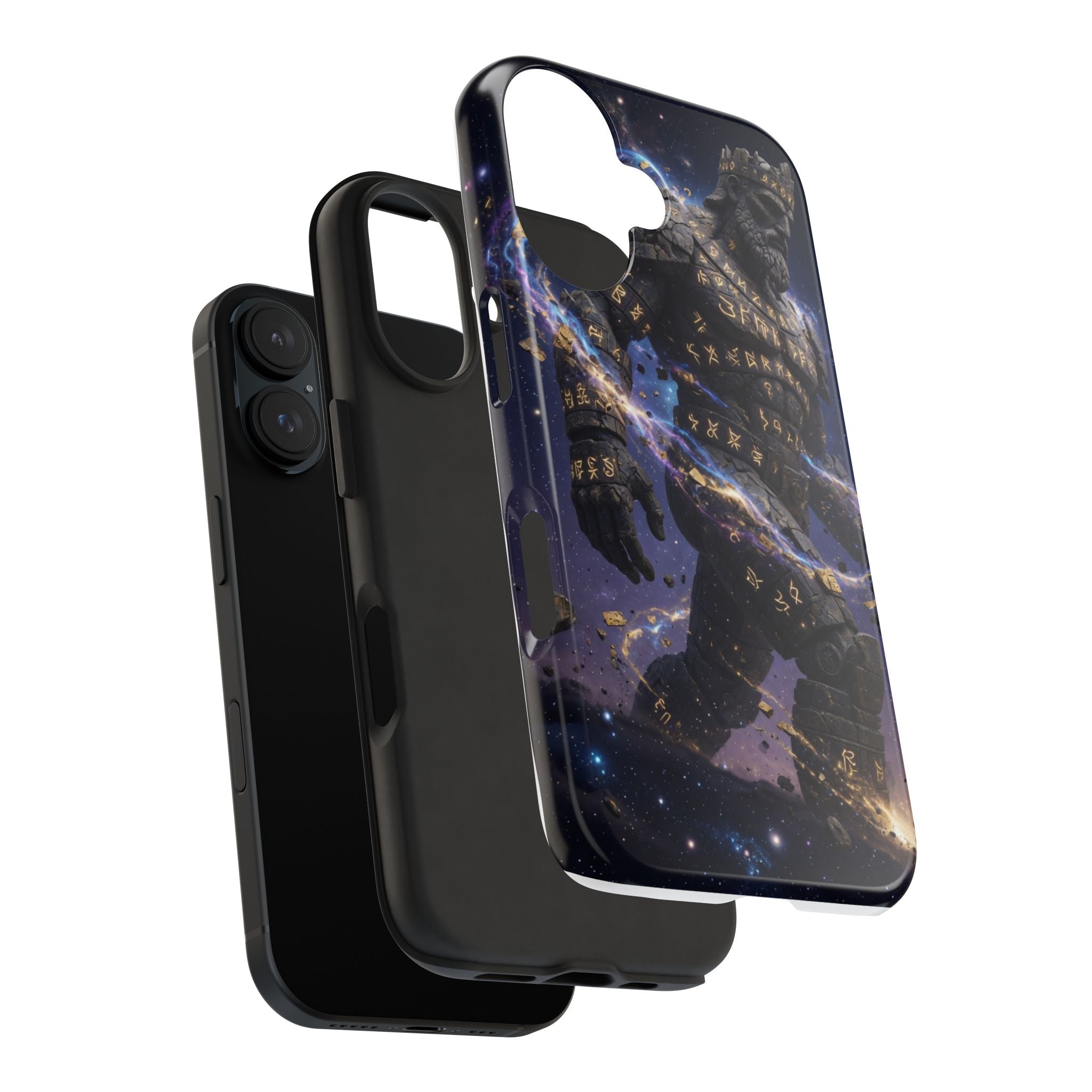 Rune Stone Titan Phone Case | Epic Cosmic Titan Art