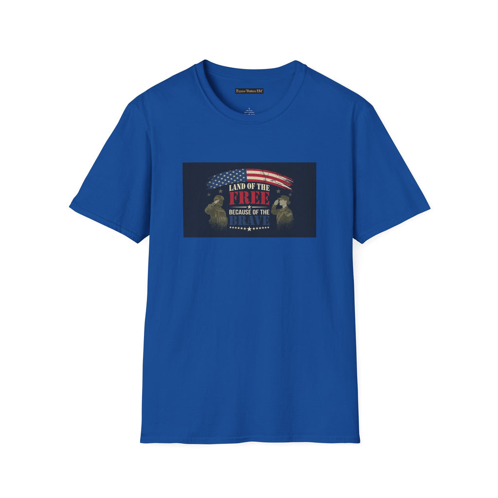 Land of the Free eagle flag T-Shirt | Patriotic USA Independence Day