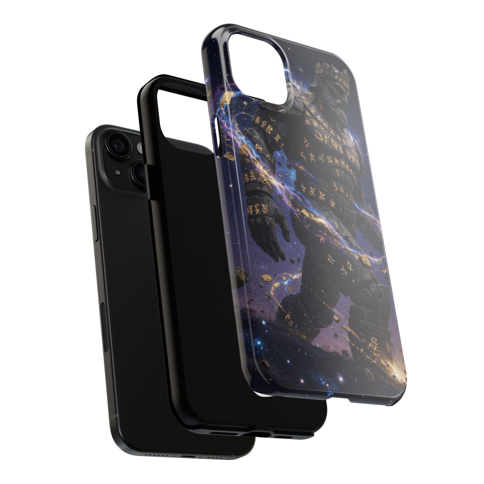 Rune Stone Titan Phone Case | Epic Cosmic Titan Art