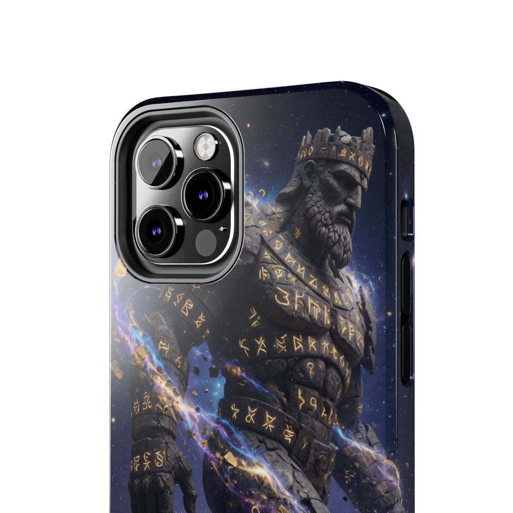 Rune Stone Titan Phone Case | Epic Cosmic Titan Art