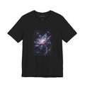 Cosmic Lotus Galaxy Flower T-Shirt Mystical Space Art