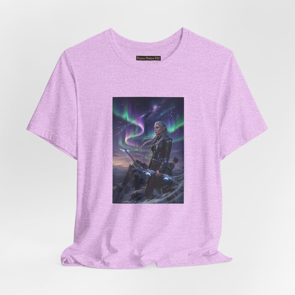 Northern Lights Warrior Tee | Viking Archer Fantasy Illustration