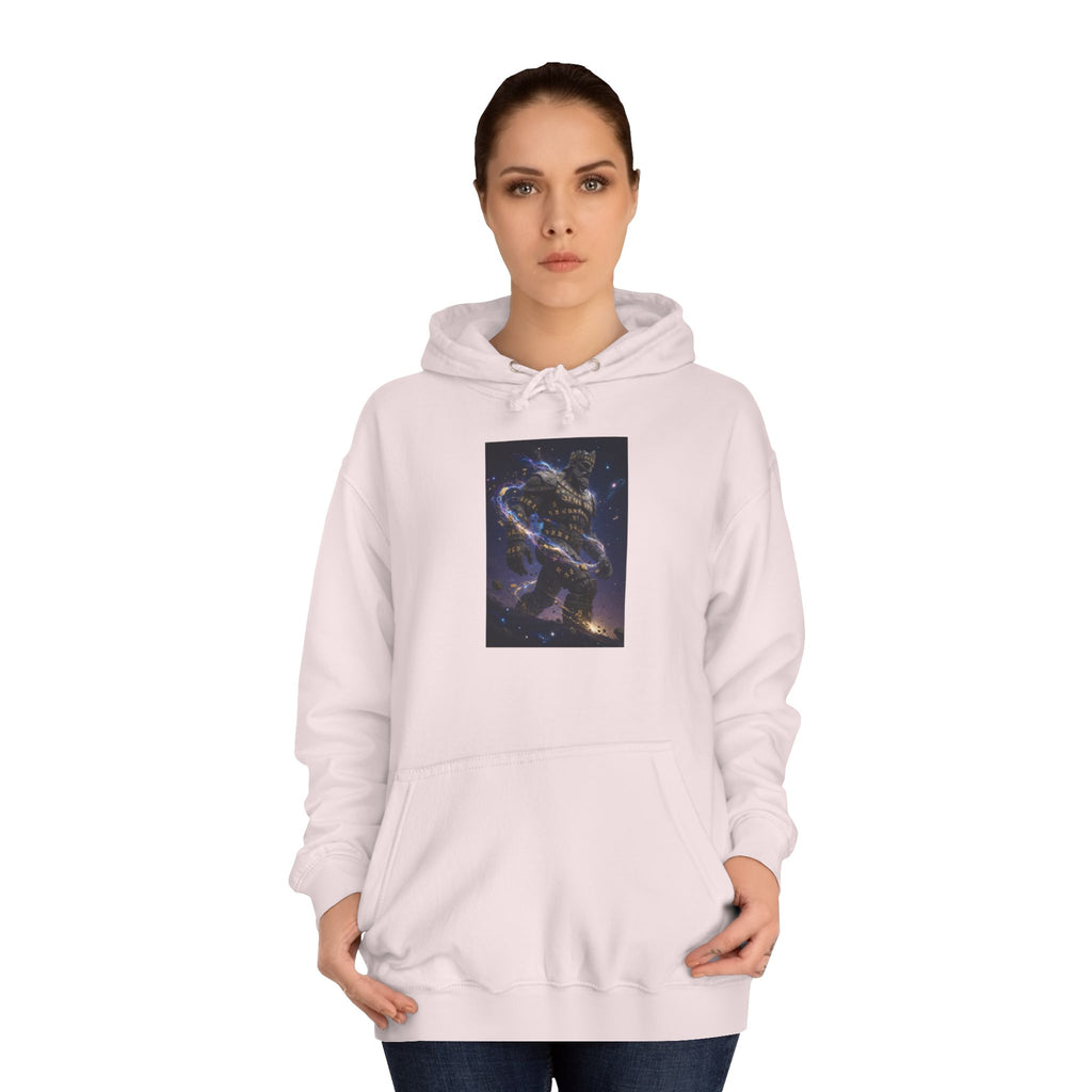 Rune Stone Titan Hoodie | Epic Cosmic Titan Art