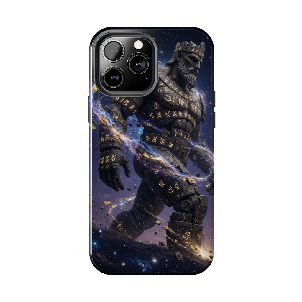 Rune Stone Titan Phone Case | Epic Cosmic Titan Art