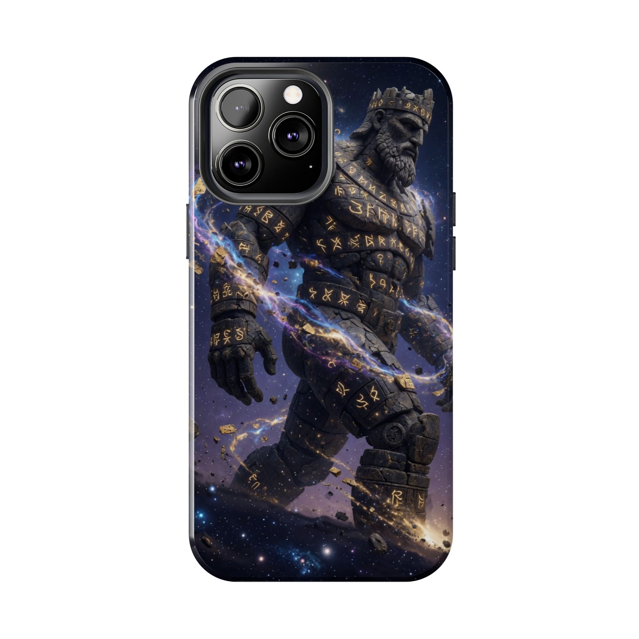 Rune Stone Titan Phone Case | Epic Cosmic Titan Art