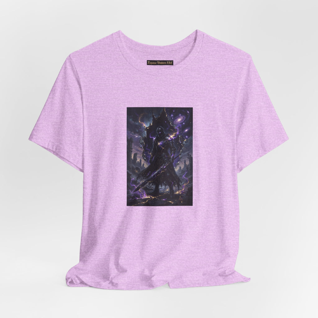 Void Knight Cosmic Armor T-Shirt  Dark Fantasy Art  T-Shirt