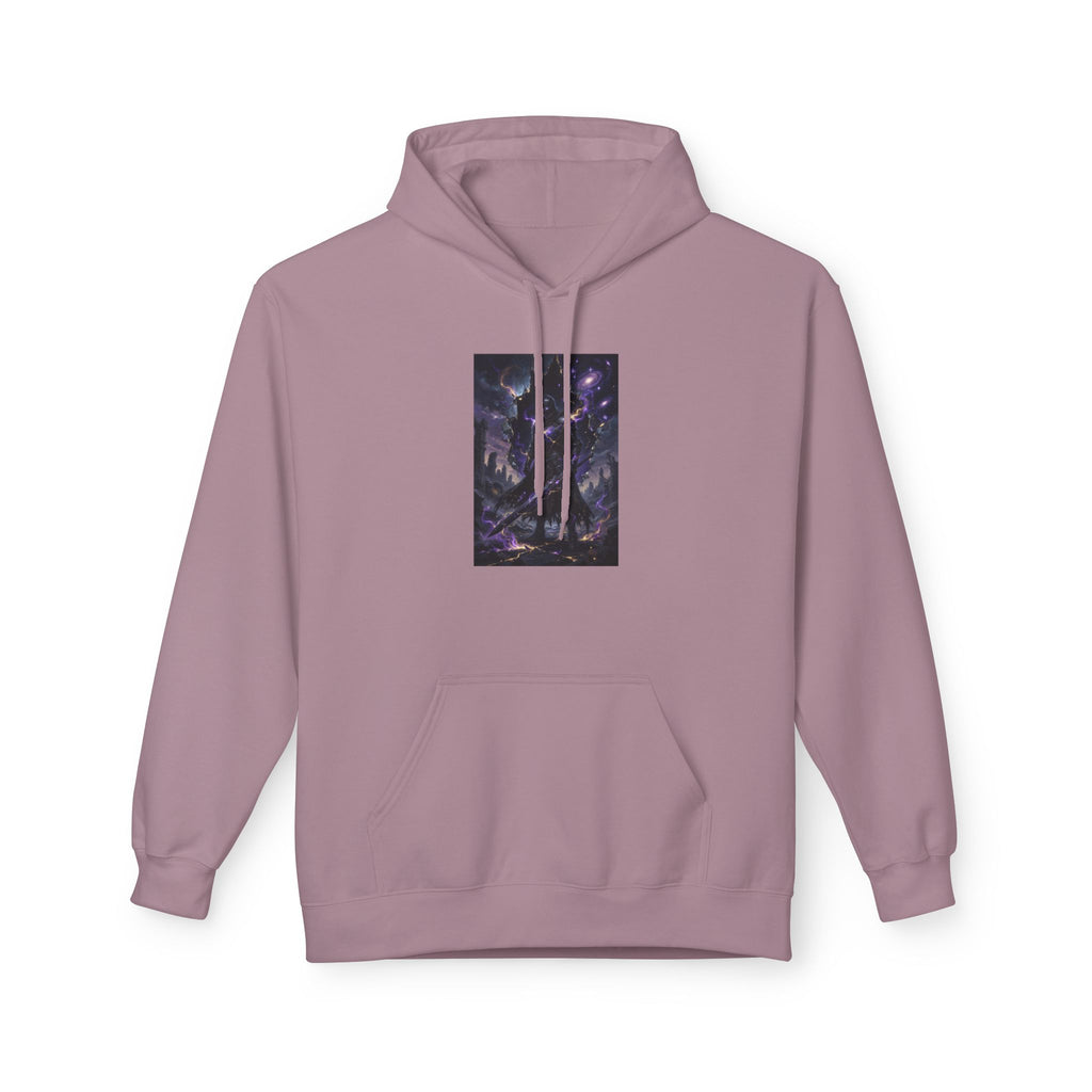 Void Knight Cosmic Armor Hoodie  Dark Fantasy Art