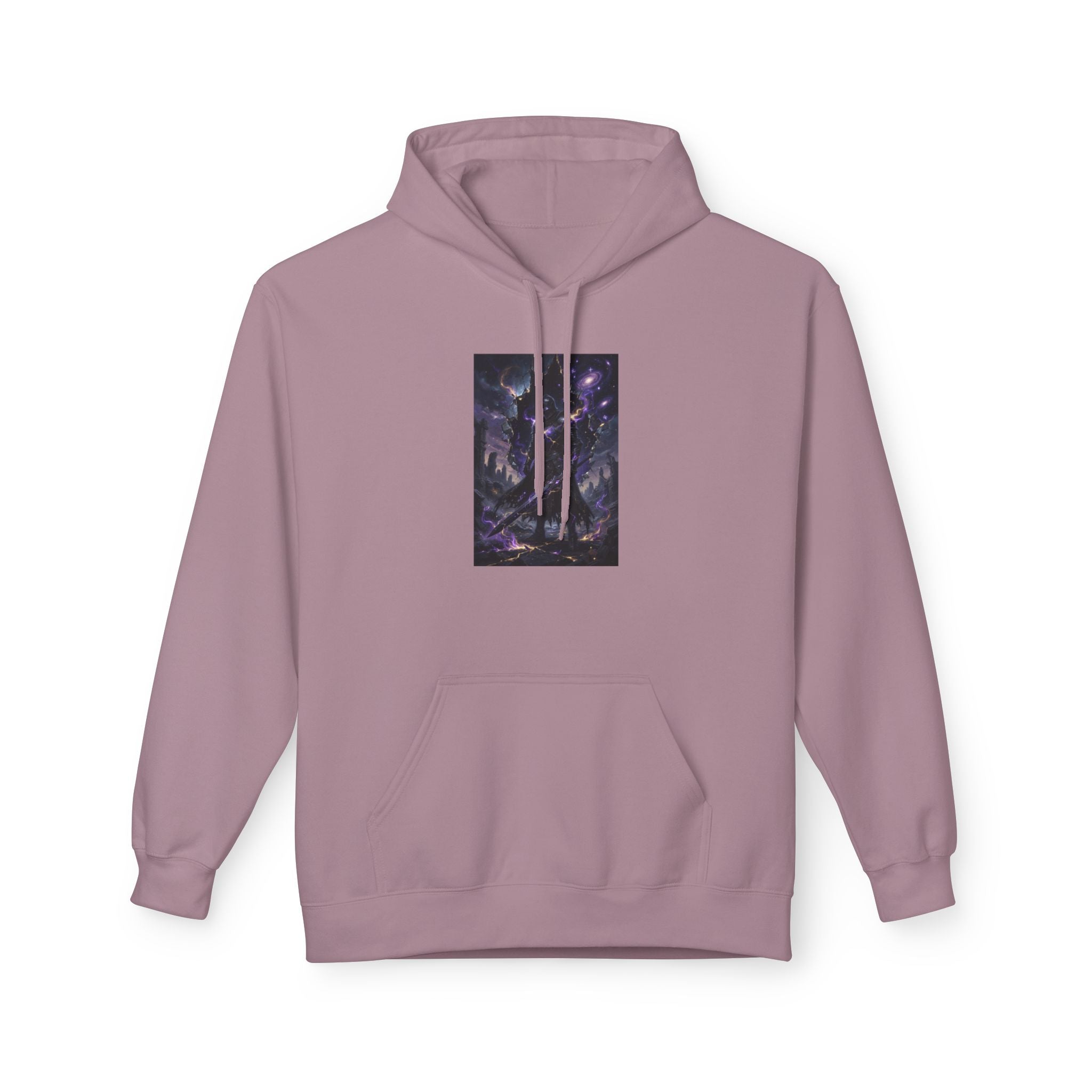 Void Knight Cosmic Armor Hoodie  Dark Fantasy Art