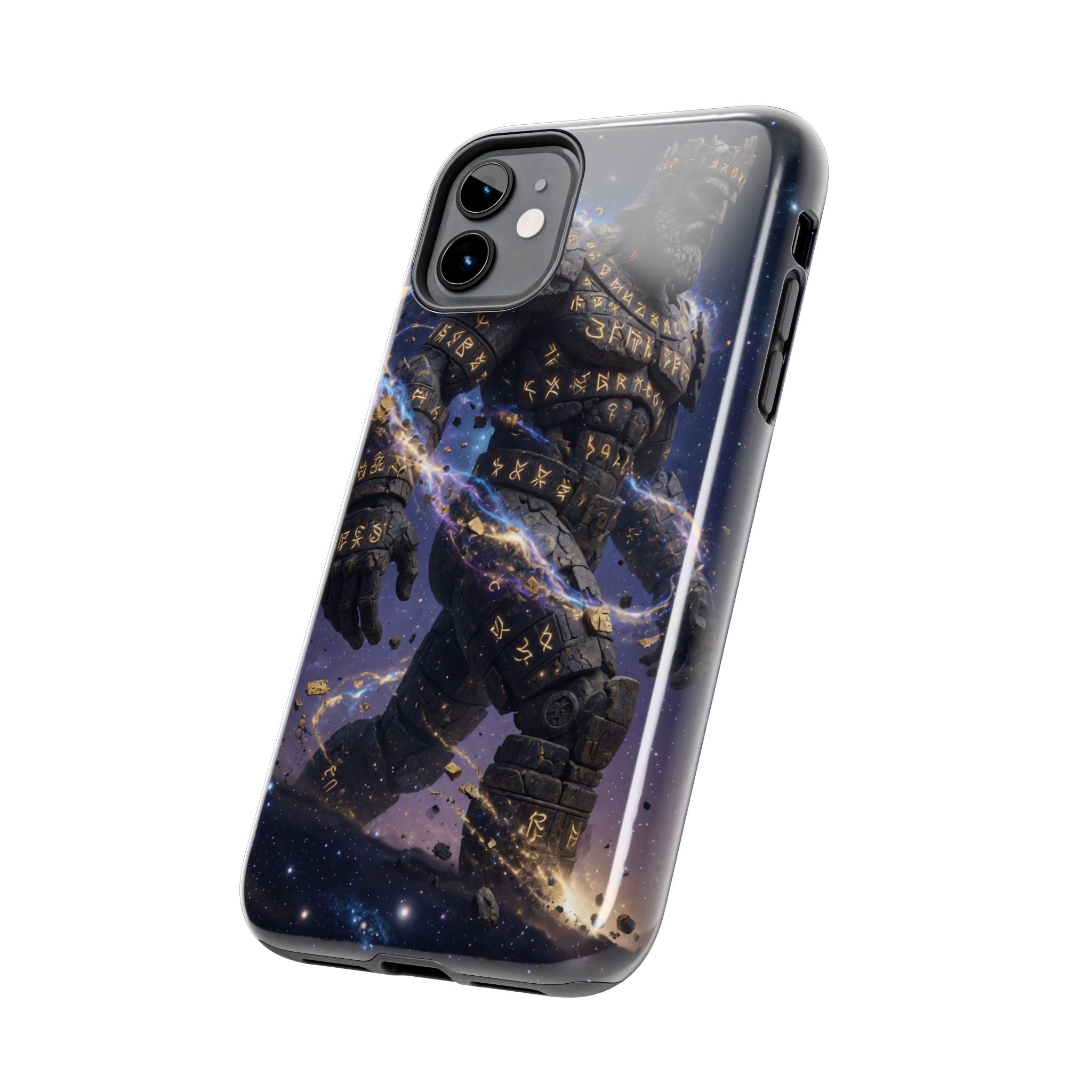 Rune Stone Titan Phone Case | Epic Cosmic Titan Art