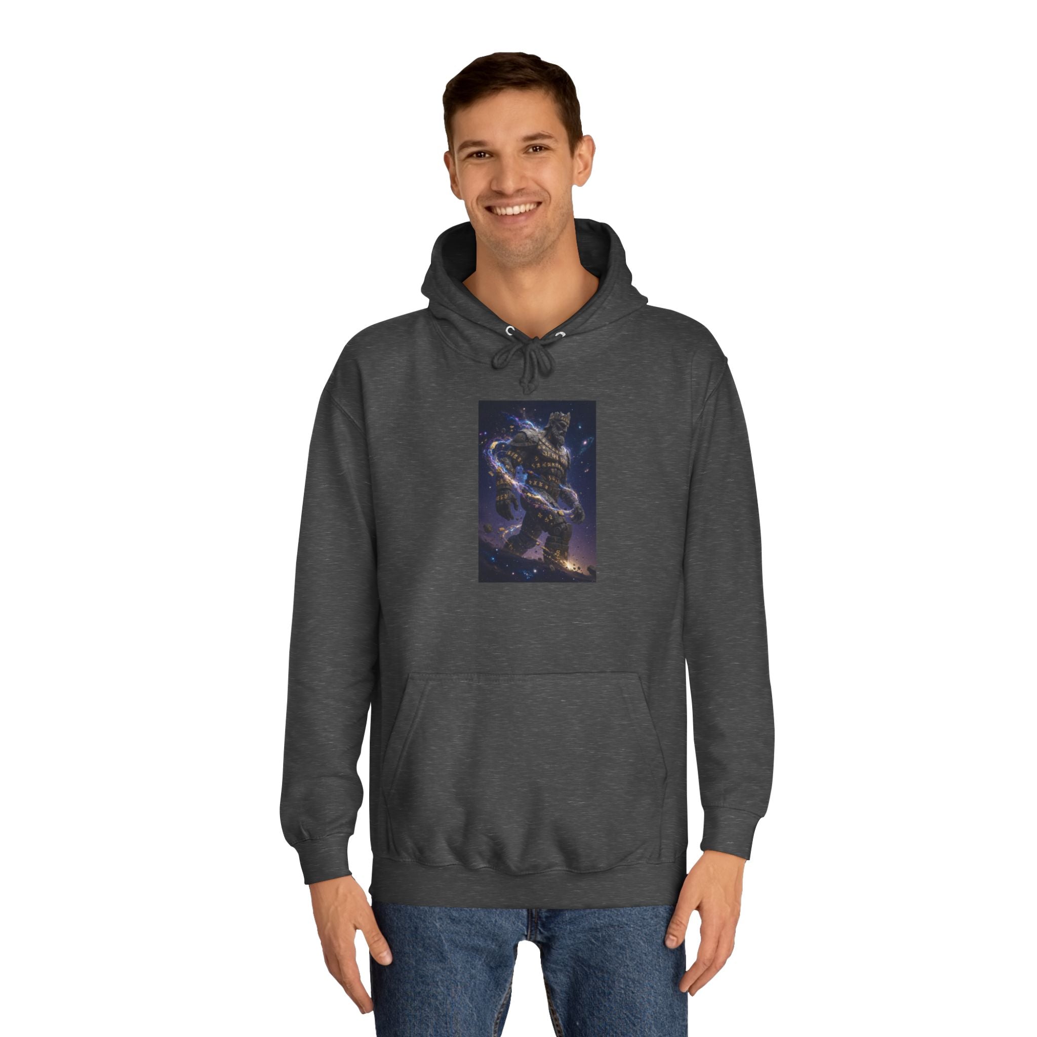 Rune Stone Titan Hoodie | Epic Cosmic Titan Art