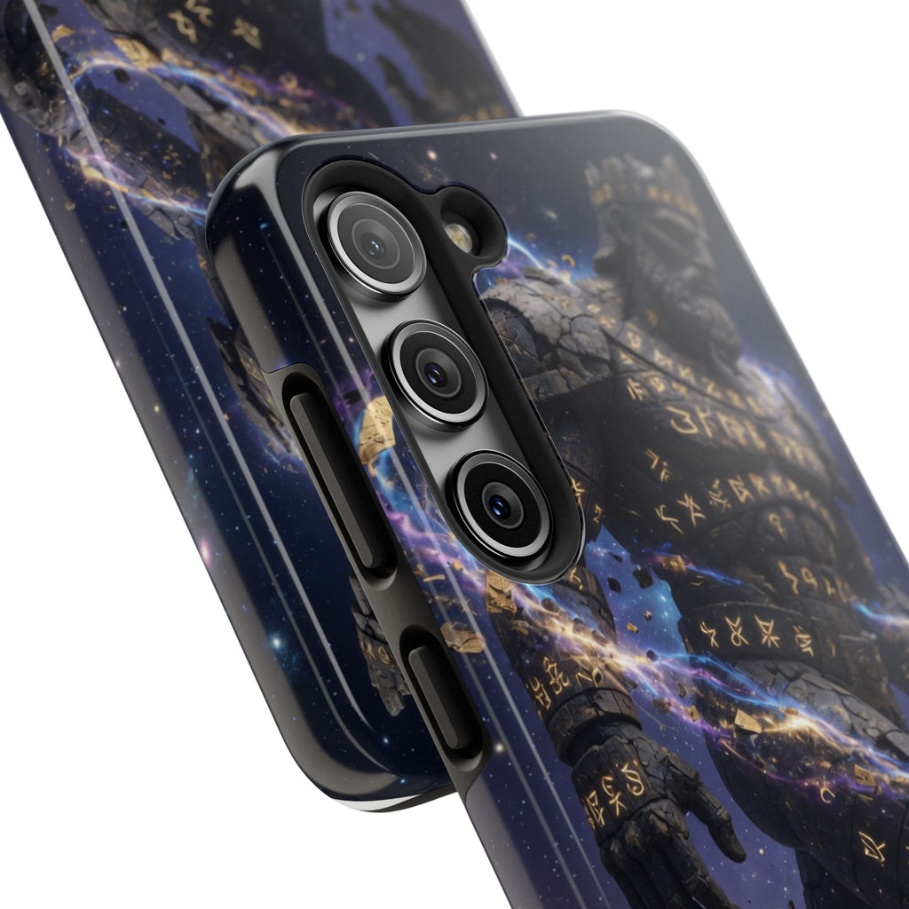 Rune Stone Titan Phone Case | Epic Cosmic Titan Art