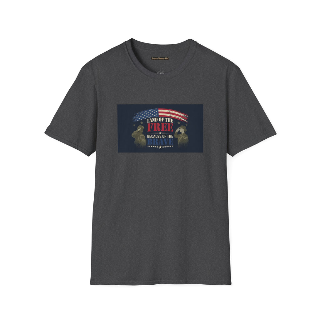 Land of the Free eagle flag T-Shirt | Patriotic USA Independence Day