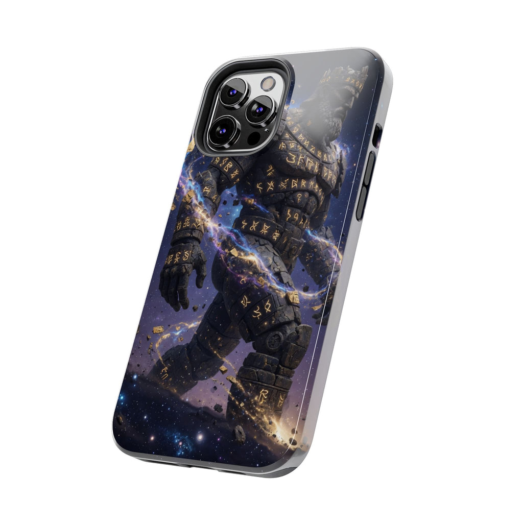 Rune Stone Titan Phone Case | Epic Cosmic Titan Art