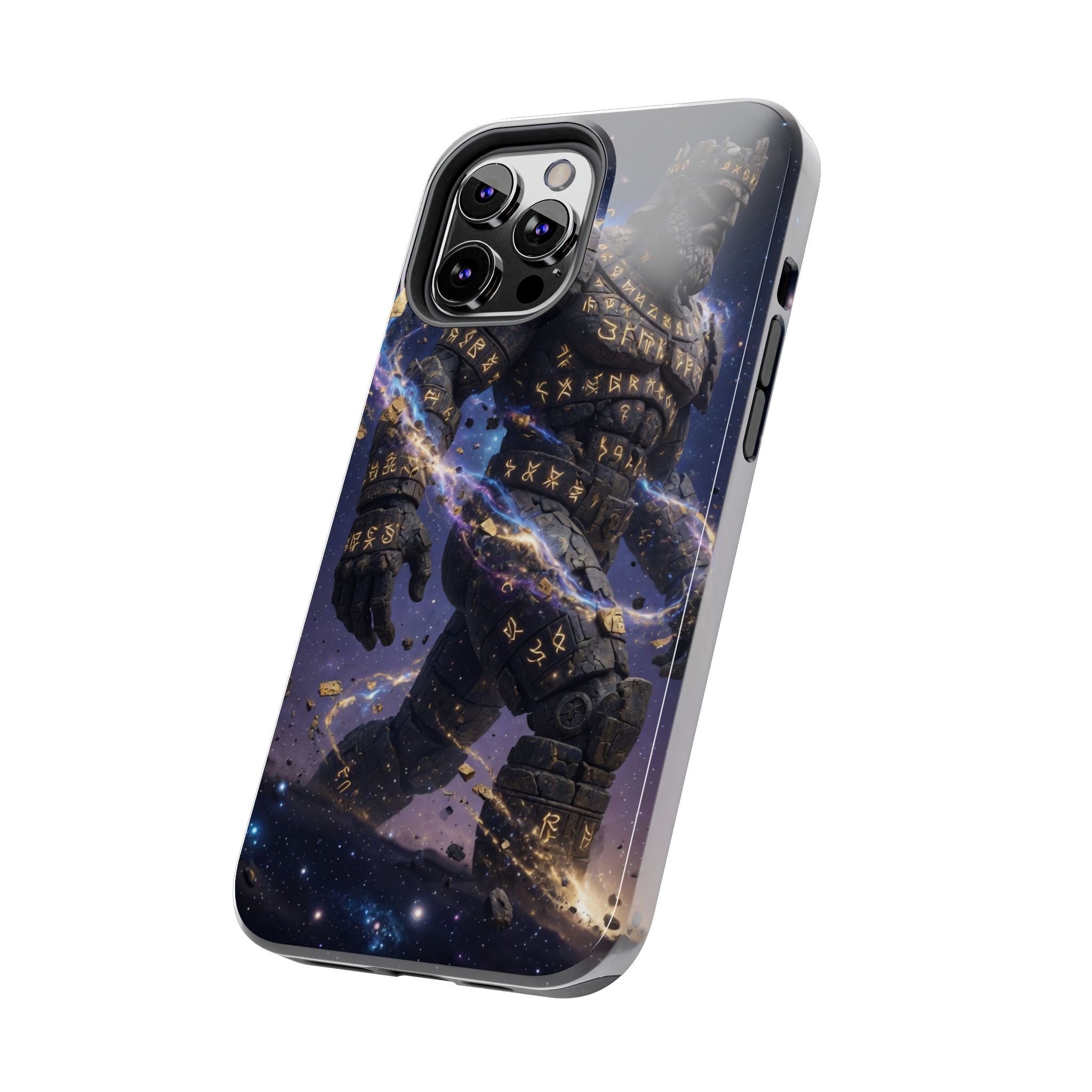 Rune Stone Titan Phone Case | Epic Cosmic Titan Art