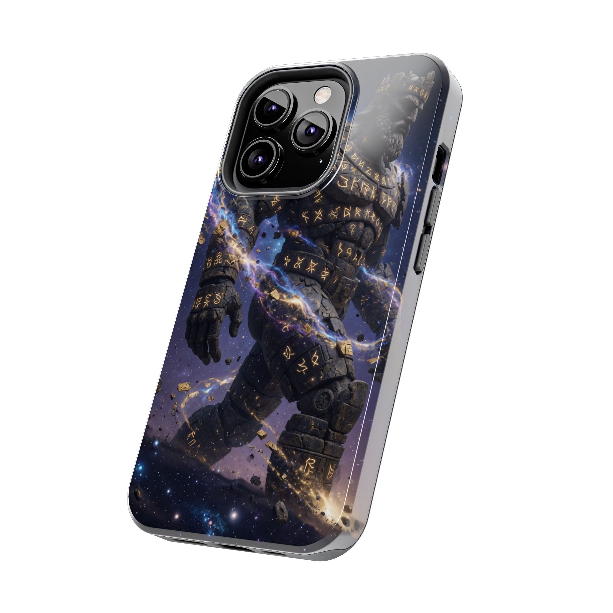 Rune Stone Titan Phone Case | Epic Cosmic Titan Art