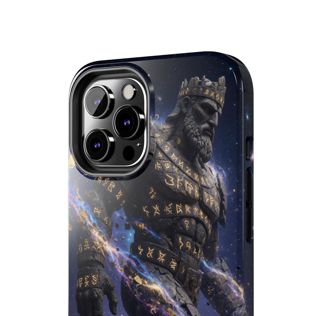 Rune Stone Titan Phone Case | Epic Cosmic Titan Art