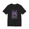 Cosmic Librarian T-Shirt  | Mystical Magic Library Art