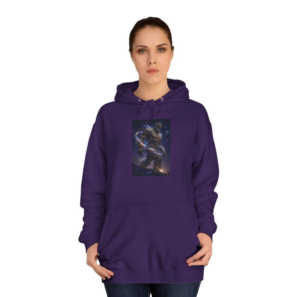 Rune Stone Titan Hoodie | Epic Cosmic Titan Art
