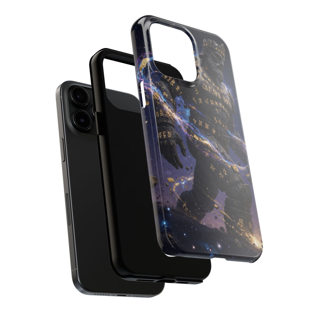 Rune Stone Titan Phone Case | Epic Cosmic Titan Art